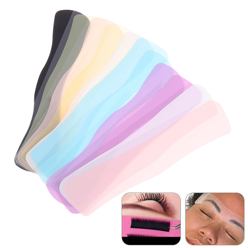Lash Tray Organizer - 1個入りシリコン製まつげエクステ額パッド - グラフトラッシュトレイスタンドホルダー まつげ植え付け用美容ツールアクセサリー