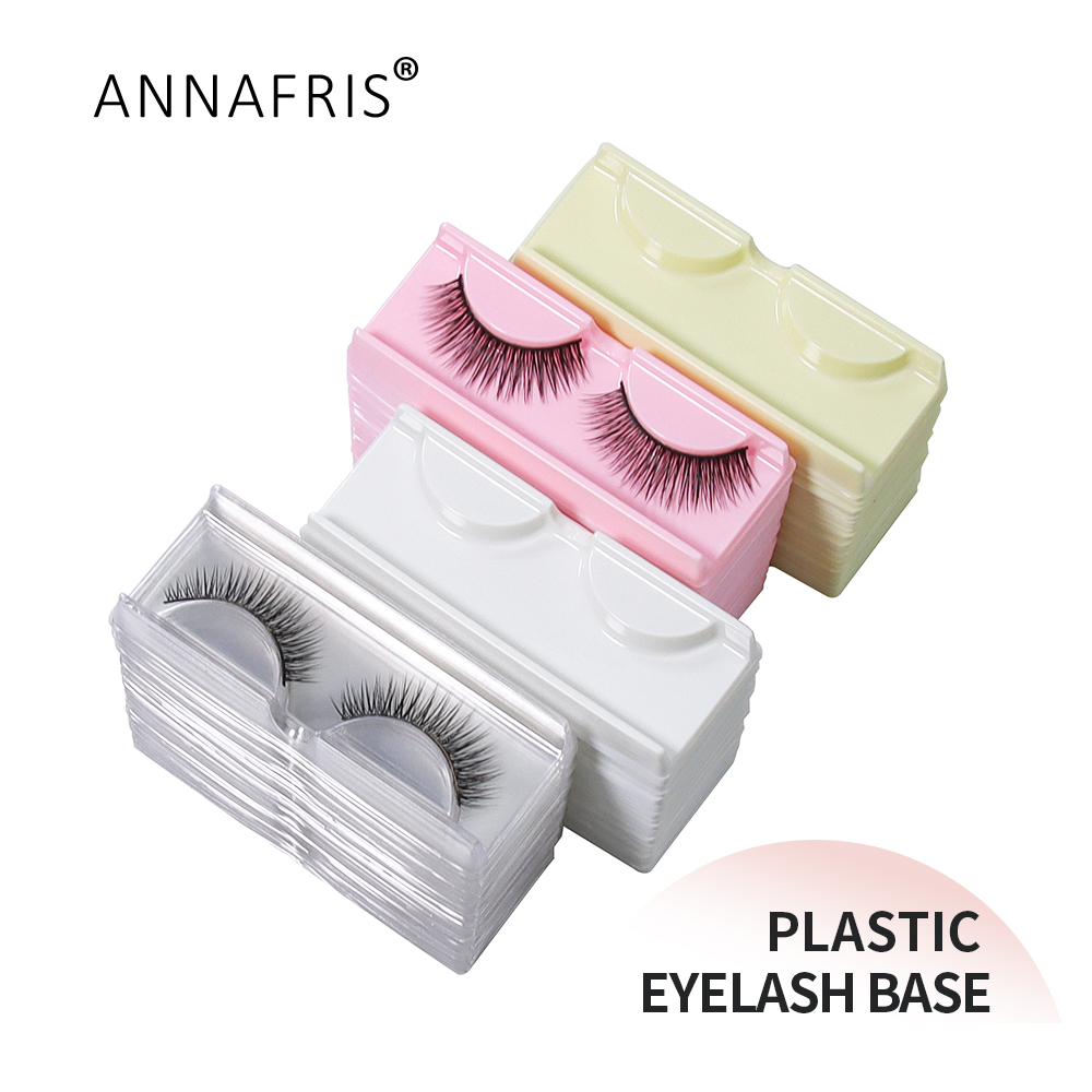 Lash Tray Organizer - Annafris-つけまつげ用包装ボックス、空の収納カバー、ミンクまつげディスプレイボックス、50個