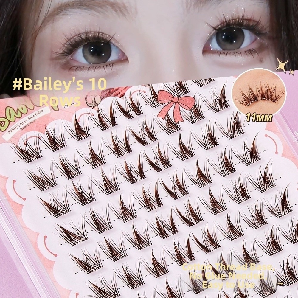 80個入り、11～12mmのつけまつげ。自然な仕上がりで、簡 - Eyelash Extension No 11 のレビューと価格