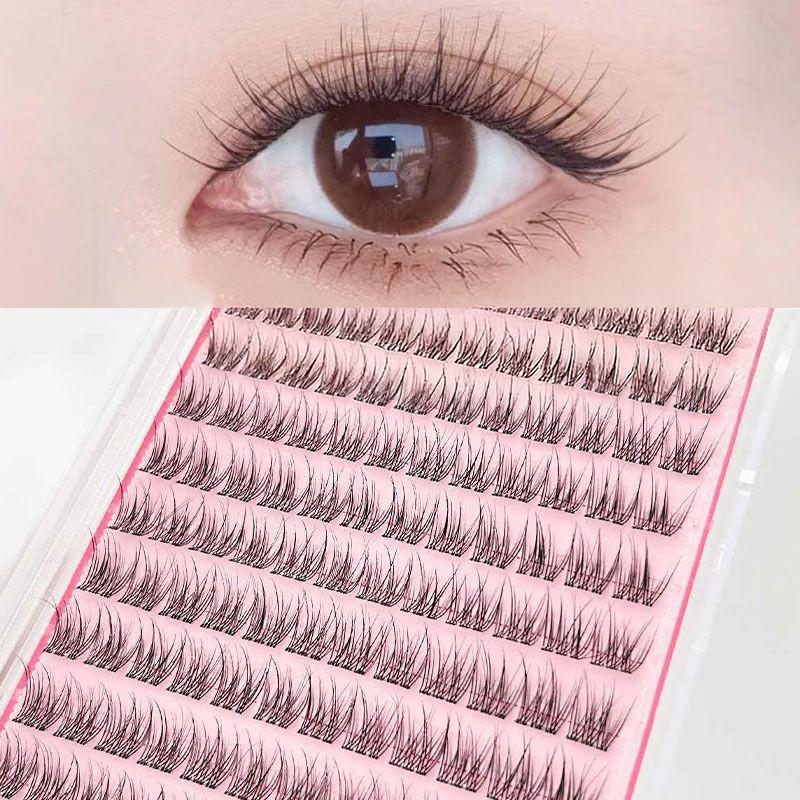 黒色の自己粘着式つけまつげ 11-13MM 優しいDIYまつ - Eyelash Extension No 11 のレビューと価格