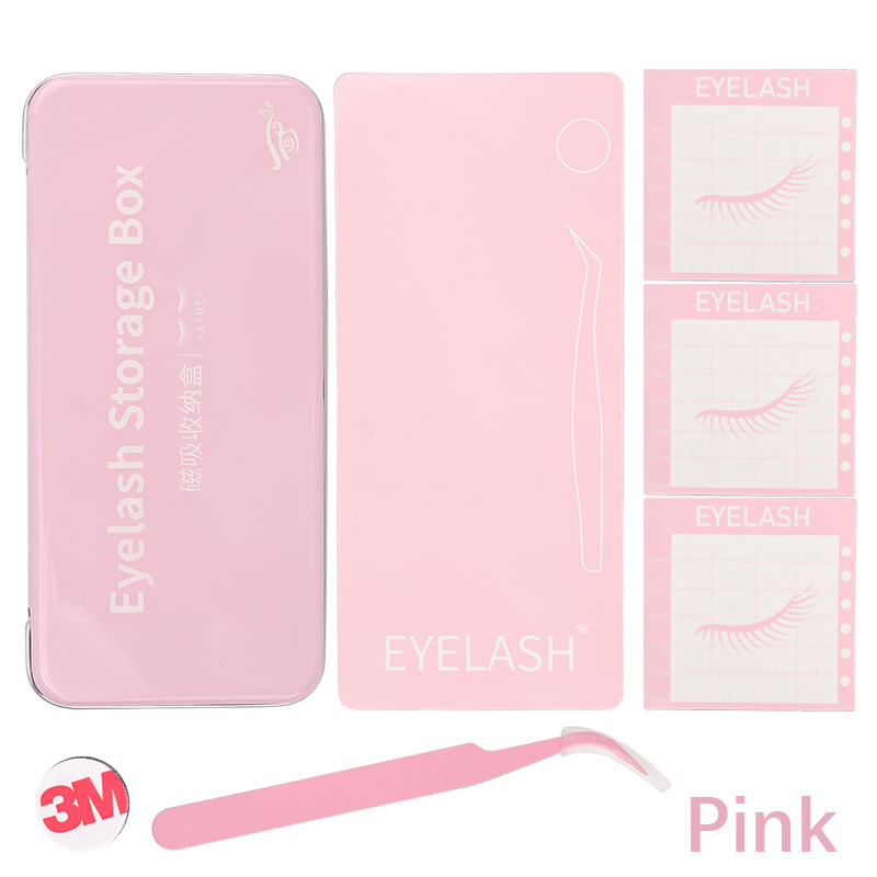 マグネット式まつげエクステンション収納ボックス プロ用まつげ - Lash Tray Organizer のレビューと価格