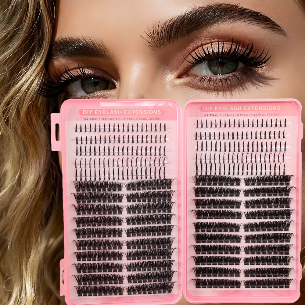 DIYクラスターラッシュ シングルクラップ 高密度 超ソフト - Eyelash Extension Single Lash のレビューと価格