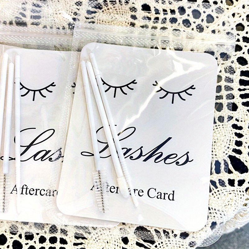 顧客向けまつげアフターケアキット12個入り、まつげアフターケ - Lash Mapping Sticker のレビューと価格