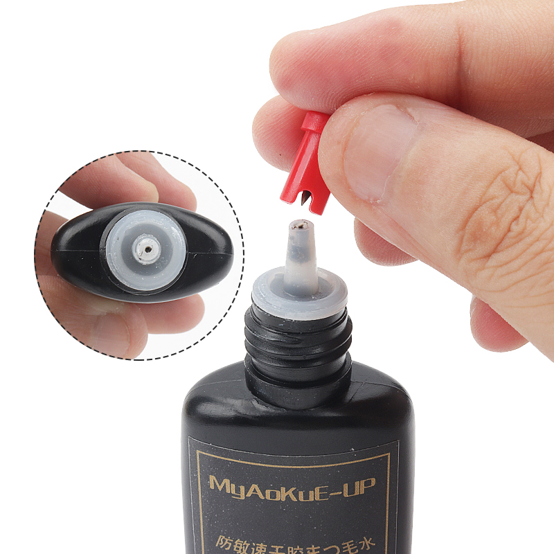 100/50個まつげ接着剤ボトルブロッキング針交換まつげエク - Eyelash Extension Jakarta のレビューと価格