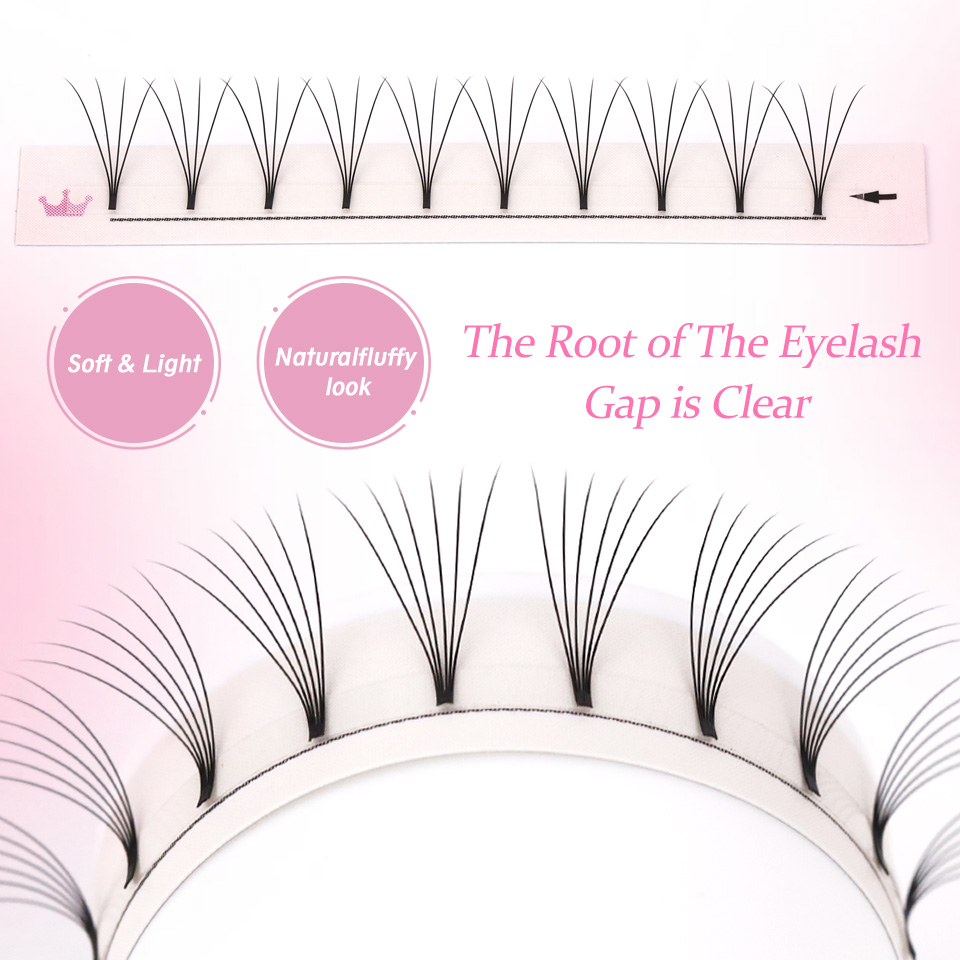 AGUUD ソフトナチュラル既成ボリュームファンショートステ - Lash Tray Organizer のレビューと価格