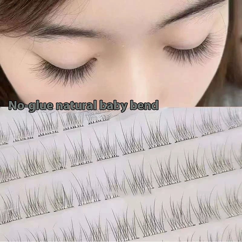 120本の自己粘着つけまつげ、ナチュラルロングDIY個別まつ - Eyelash Extension Single Lash のレビューと価格