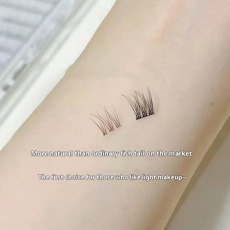 120本の自己粘着つけまつげ、ナチュラルロングDIY個別まつ - Eyelash Extension Single Lash のレビューと価格