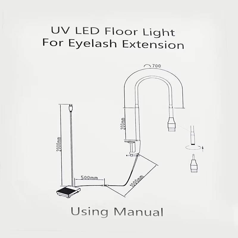 UV ラッシュライト UV まつげ接着剤 5W LED まつ - Eyelash Extension Jakarta のレビューと価格