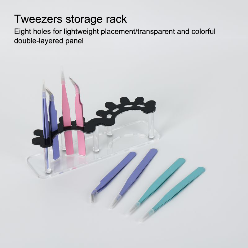 新しいアクリル製まつげピンセット収納ラック、ピンセットオーガ - Lash Tray Organizer のレビューと価格