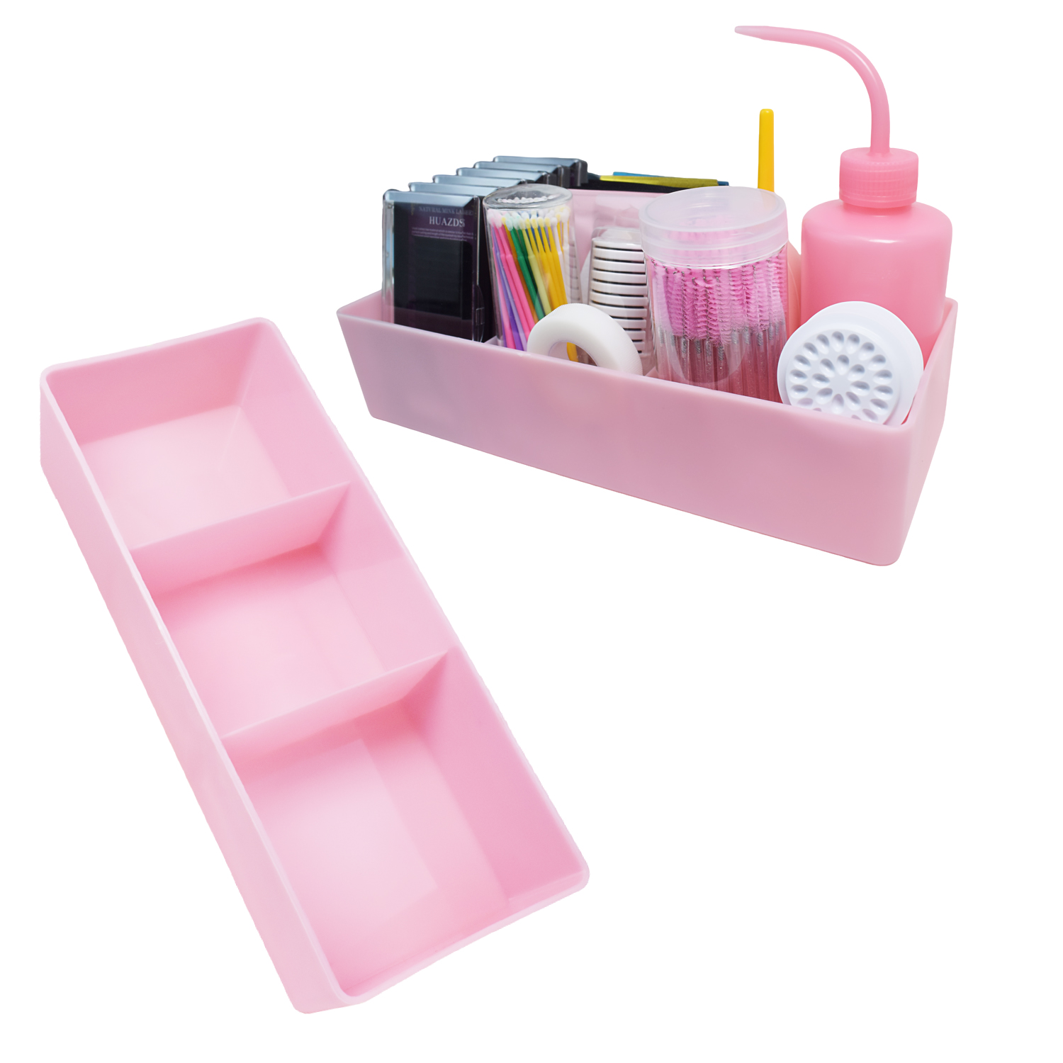 つけまつげ収納ボックス,まつげエクステ,ツールオーガナイザー - Lash Tray Organizer のレビューと価格
