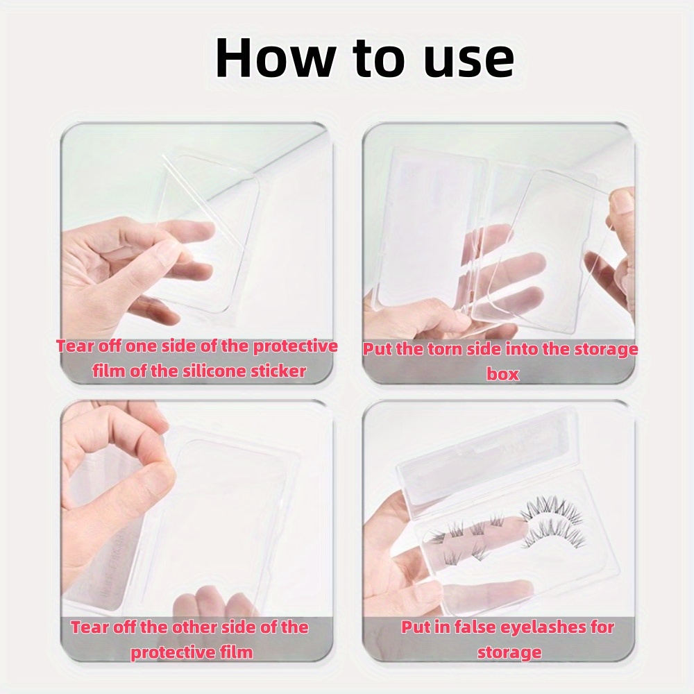 ポータブルつけまつげ収納ボックス旅行用まつげケース防塵まつげ - Lash Tray Organizer のレビューと価格