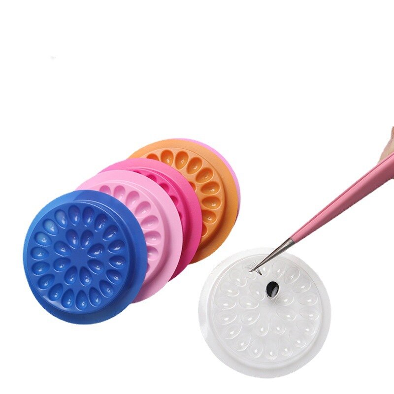 100 個まつげ接着剤ホルダーまつげエクステンション用品接着 - Lash Tray Organizer のレビューと価格