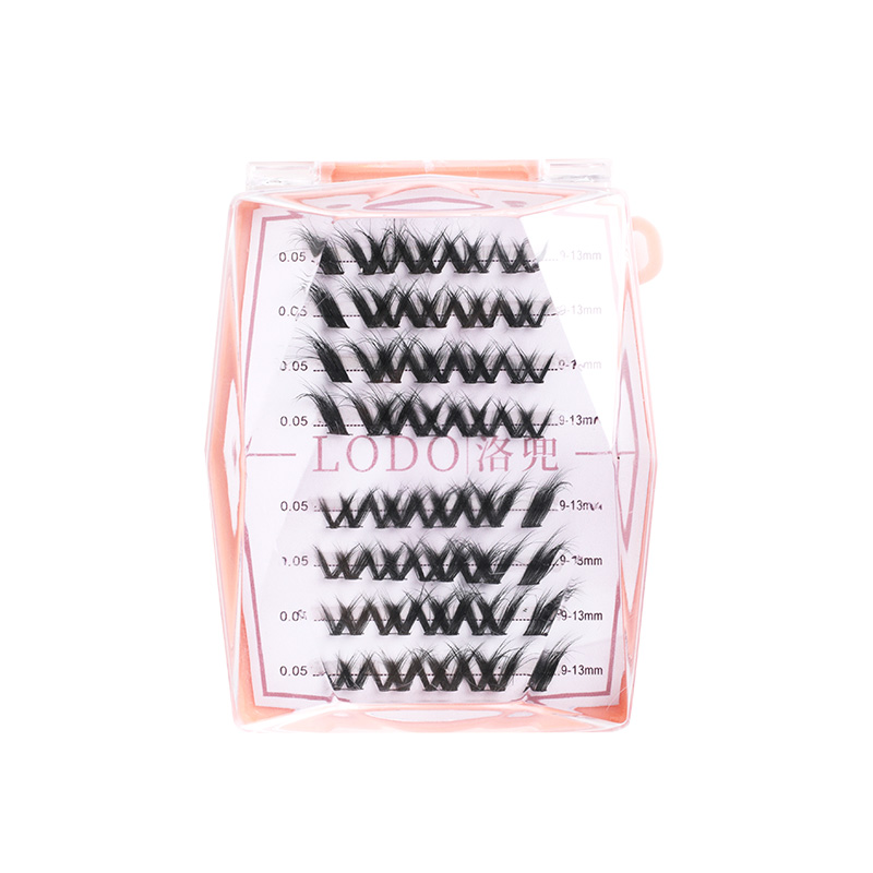 新しいミックス 8DF ふわふわシングルクラスターまつげエク - Eyelash Extension Single Lash のレビューと価格
