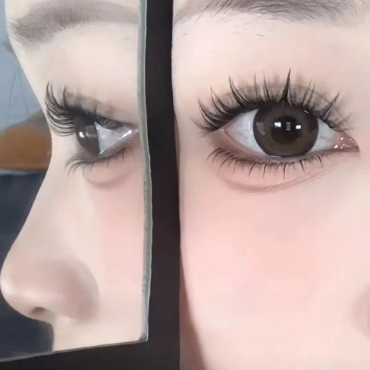 100個入り ナチュラルな自己粘着性まつげクラスター 再利用 - Eyelash Extension No 11 のレビューと価格